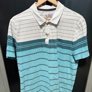 Penguin striped polo shirt size XL